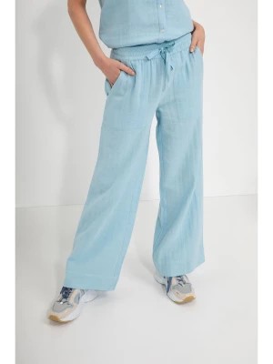 Zdjęcie produktu Josephine & Co Spodnie "Gemma" w kolorze błękitnym rozmiar: 40