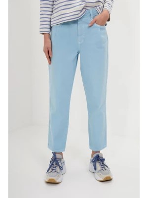 Zdjęcie produktu Josephine & Co Spodnie "Maas" w kolorze błękitnym rozmiar: 46