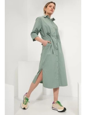 Zdjęcie produktu Josephine & Co Sukienka "Gezina" w kolorze zielonym rozmiar: 34