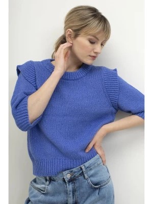 Zdjęcie produktu Josephine & Co Sweter w kolorze niebieskim rozmiar: M