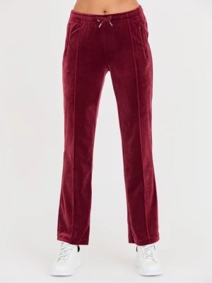 Zdjęcie produktu JUICY COUTURE Bordowe spodnie dresowe Tina Track Pants