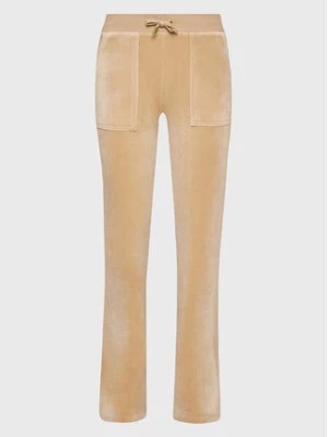 Zdjęcie produktu Juicy Couture Spodnie dresowe Del Ray JCAP180 Beżowy Regular Fit