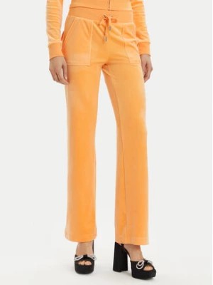 Zdjęcie produktu Juicy Couture Spodnie dresowe Del Ray JCAP180 Pomarańczowy Regular Fit
