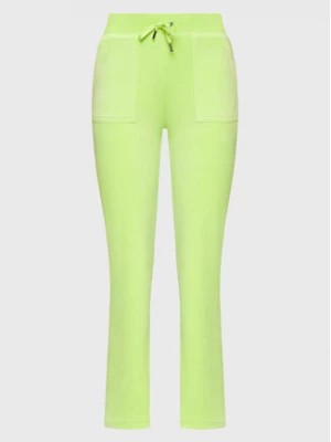Zdjęcie produktu Juicy Couture Spodnie dresowe Del Ray JCAP180 Zielony Regular Fit