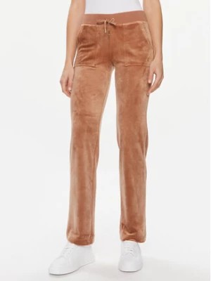 Zdjęcie produktu Juicy Couture Spodnie dresowe Del Ray JCAP180G Brązowy Regular Fit