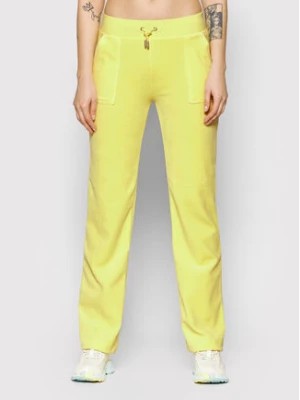 Zdjęcie produktu Juicy Couture Spodnie dresowe Delray JCCB221003 Żółty Regular Fit
