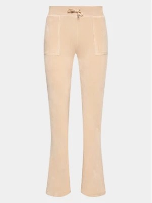 Zdjęcie produktu Juicy Couture Spodnie dresowe JCAP180 Beżowy Regular Fit