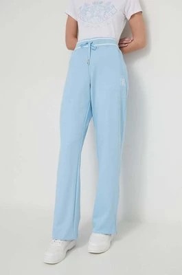Zdjęcie produktu Juicy Couture spodnie dresowe kolor niebieski z aplikacją