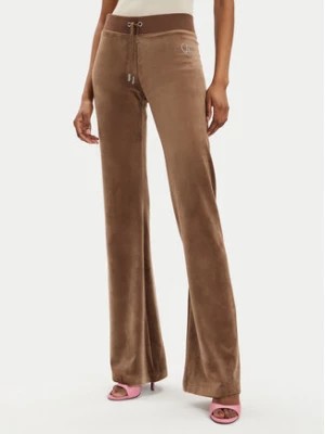 Zdjęcie produktu Juicy Couture Spodnie dresowe Rodeo Layla JCBBJ223823 Brązowy Regular Fit