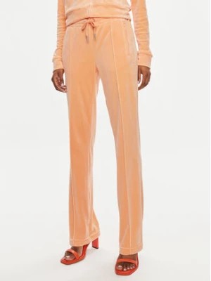 Zdjęcie produktu Juicy Couture Spodnie dresowe Tina JCAPW045 Pomarańczowy Regular Fit