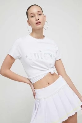 Zdjęcie produktu Juicy Couture t-shirt damski kolor biały