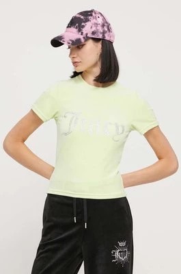 Zdjęcie produktu Juicy Couture t-shirt damski kolor zielony