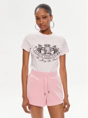 Zdjęcie produktu Juicy Couture T-Shirt Enzo Dog JCBCT224816 Różowy Slim Fit