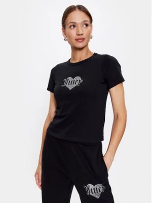 Zdjęcie produktu Juicy Couture T-Shirt Haylee JCMCT223256 Czarny Regular Fit