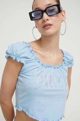 Zdjęcie produktu Juicy Couture top damski kolor niebieski