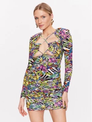 Zdjęcie produktu Just Cavalli Sukienka codzienna 74PBO916 Kolorowy Slim Fit