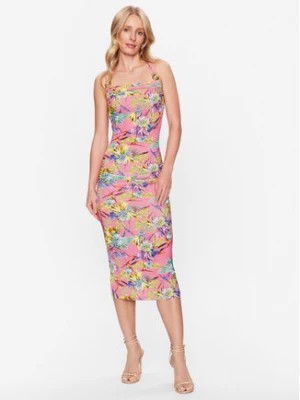 Zdjęcie produktu Just Cavalli Sukienka koktajlowa 74PBO924 Różowy Slim Fit