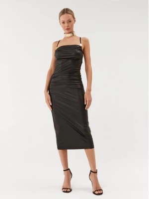 Zdjęcie produktu Just Cavalli Sukienka koktajlowa 75PAO924 Czarny Slim Fit
