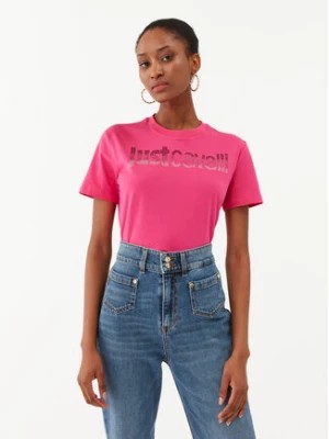 Zdjęcie produktu Just Cavalli T-Shirt 75PAHE00 Różowy Regular Fit