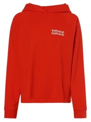 Zdjęcie produktu Juvia Damska bluza z kapturem Kobiety Bawełna czerwony nadruk,