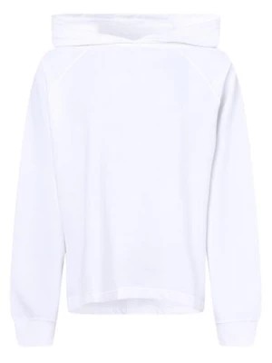 Zdjęcie produktu Juvia Damska bluza z kapturem Kobiety Materiał dresowy biały jednolity,