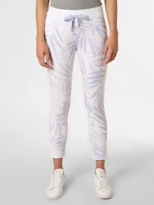 Zdjęcie produktu Juvia Damskie spodnie dresowe Kobiety Bawełna biały|wielokolorowy|lila wzorzysty,