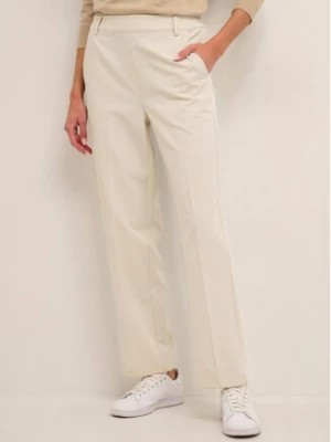 Zdjęcie produktu Kaffe Spodnie materiałowe Sakura 10506858 Biały Relaxed Fit
