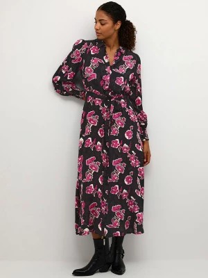 Zdjęcie produktu Kaffe Sukienka "Pollie" w kolorze czarno-różowym rozmiar: 34
