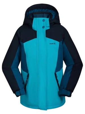 Zdjęcie produktu Kamik Kurtka narciarska "Evie" w kolorze niebiesko-granatowym rozmiar: 98