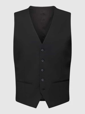 Zdjęcie produktu Kamizelka o kroju slim fit z lamowanymi kieszeniami model ‘LIAM’ Selected Homme