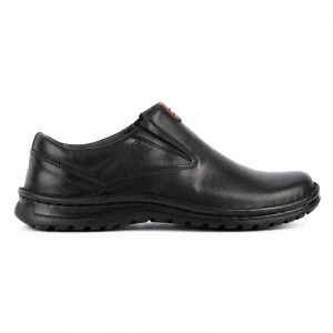 Zdjęcie produktu Kampol Buty męskie skórzane wsuwane 12KAM czarne