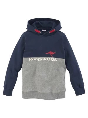 Zdjęcie produktu Kangaroos Bluza w kolorze granatowo-szarym rozmiar: 152/158