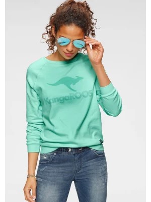 Zdjęcie produktu Kangaroos Bluza w kolorze zielonym rozmiar: 32/34