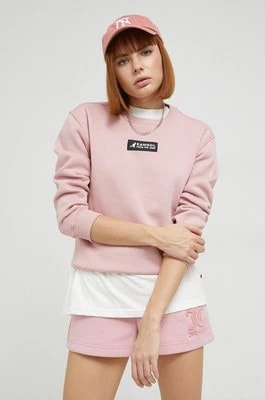 Zdjęcie produktu Kangol bluza damska kolor różowy z aplikacją