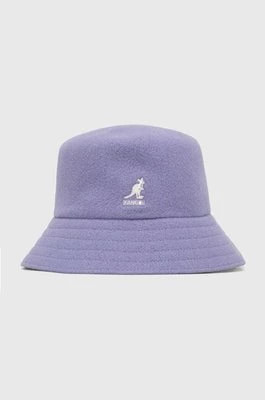 Zdjęcie produktu Kangol kapelusz wełniany kolor fioletowy wełniany
