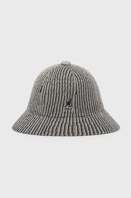 Zdjęcie produktu Kangol kapelusz z domieszką wełny kolor szary z domieszką wełny