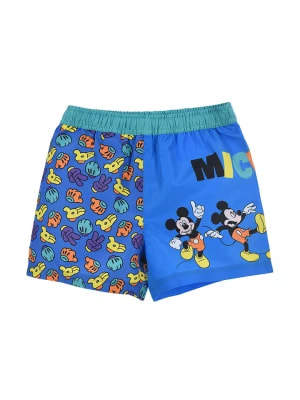 Zdjęcie produktu Disney Mickey Mouse Kąpielówki "Mickey" w kolorze niebieskim ze wzorem rozmiar: 128