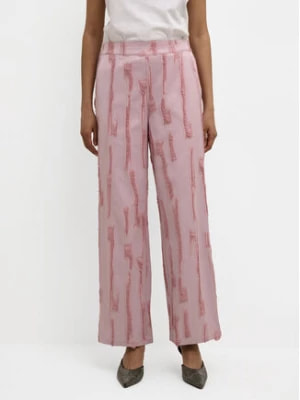 Zdjęcie produktu Karen by Simonsen Spodnie materiałowe Masha 10104778 Różowy Relaxed Fit