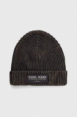 Zdjęcie produktu Karl Kani czapka bawełniana kolor czarny bawełniana