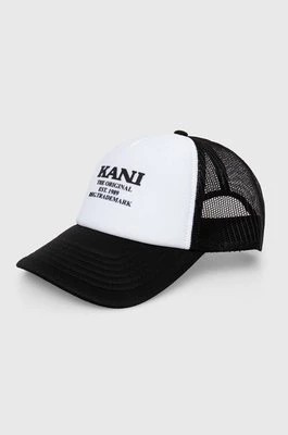 Zdjęcie produktu Karl Kani czapka z daszkiem kolor czarny z nadrukiem
