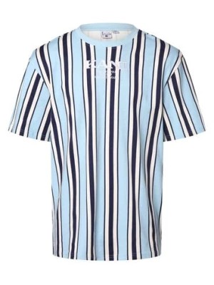 Zdjęcie produktu Karl Kani Koszulka męska Mężczyźni Bawełna niebieski|biały w paski,