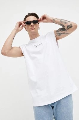 Zdjęcie produktu Karl Kani t-shirt bawełniany kolor biały
