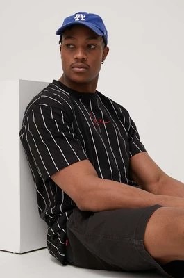 Zdjęcie produktu Karl Kani t-shirt bawełniany kolor czarny z aplikacją