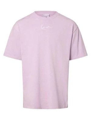 Zdjęcie produktu Karl Kani T-shirt męski Mężczyźni Bawełna lila|różowy nadruk,