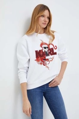 Zdjęcie produktu Karl Lagerfeld bluza damska kolor biały