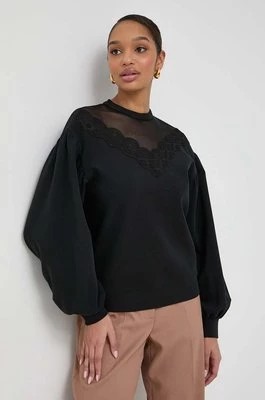 Zdjęcie produktu Karl Lagerfeld bluza damska kolor czarny gładka