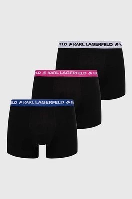 Zdjęcie produktu Karl Lagerfeld bokserki 3-pack męskie kolor czarny