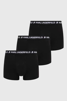 Zdjęcie produktu Karl Lagerfeld bokserki 3-pack męskie kolor czarny