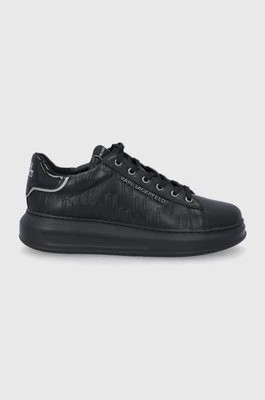 Zdjęcie produktu Karl Lagerfeld buty skórzane KAPRI MENS KL52549.00X kolor czarny