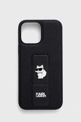 Zdjęcie produktu Karl Lagerfeld etui na telefon iPhone 13 Pro Max 6.7'' kolor czarny